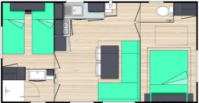 Mobil Home Camping Agde Exterior photo